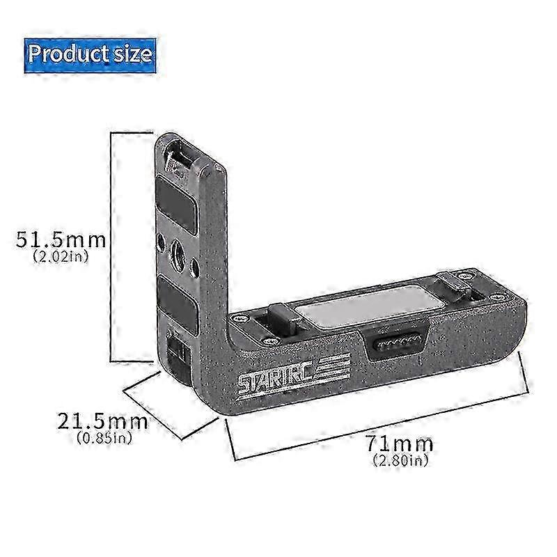 Camera L-shape Photography Bracket vlog Accessories for DJI ACTION Series