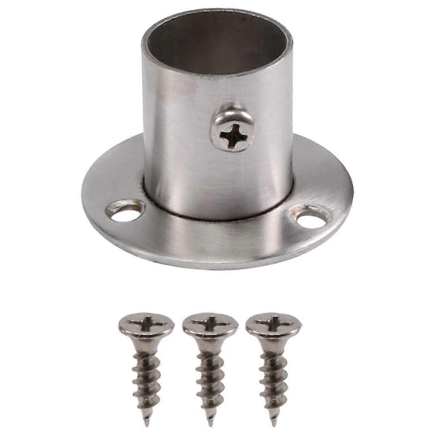 خزانة ملابس بقطر 22 مم، قضيب تعليق، دعامة نهاية قضيب