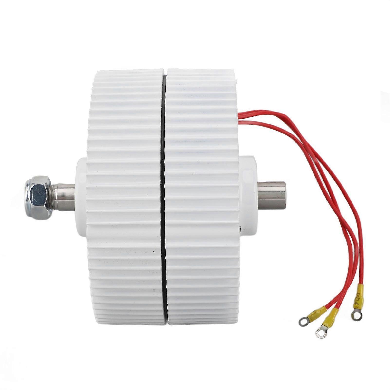 24V 400W Dual Axes 3 Phase AC PM Synchronous Alternator 15cm