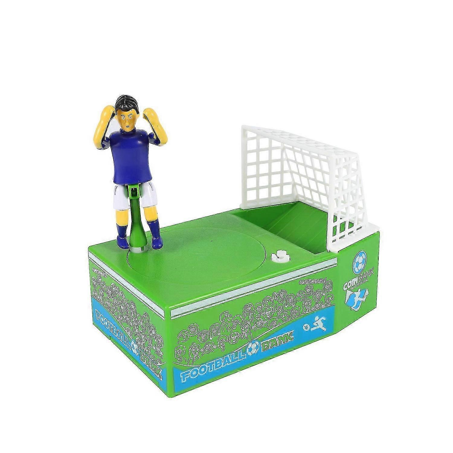 חידוש מתנה קריקטורה כדורגל חיסכון סיר חשמלי חזירון בנק כדורגל שער בועט בנק מטבעות