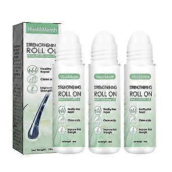 1-3pcs Natural Hair X Roll-on Hair Treatment, 2023 Hair Growth Serum Anti Hair Loss
