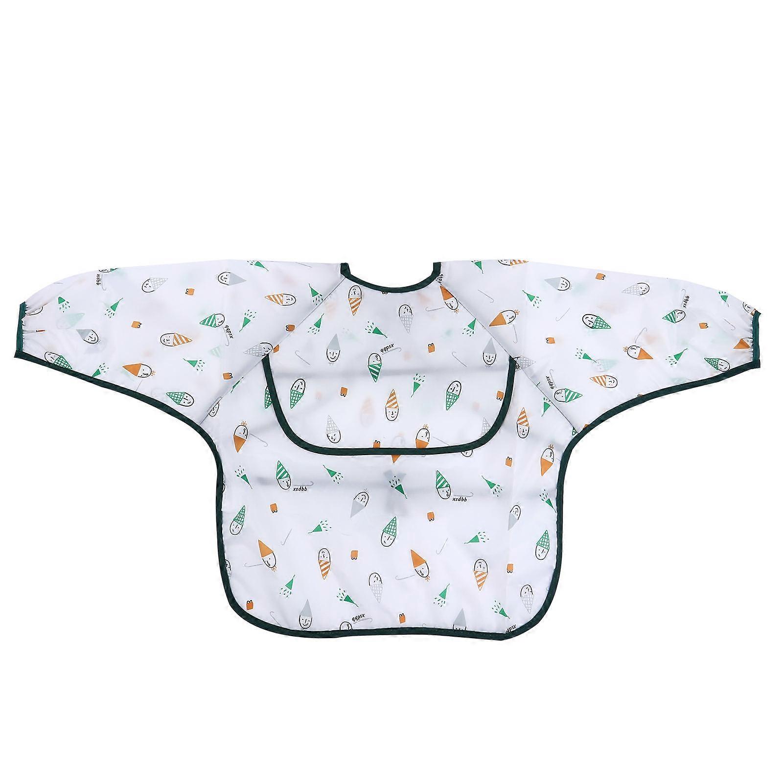 Soft Waterproof Baby Overclothes For Children During Mealtime Quick-drying 1Pack