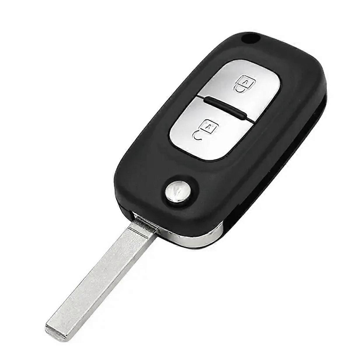 Car 2 Buttons Folding Flip Remote Key 433MHZ ID46 PCF7961 Chip