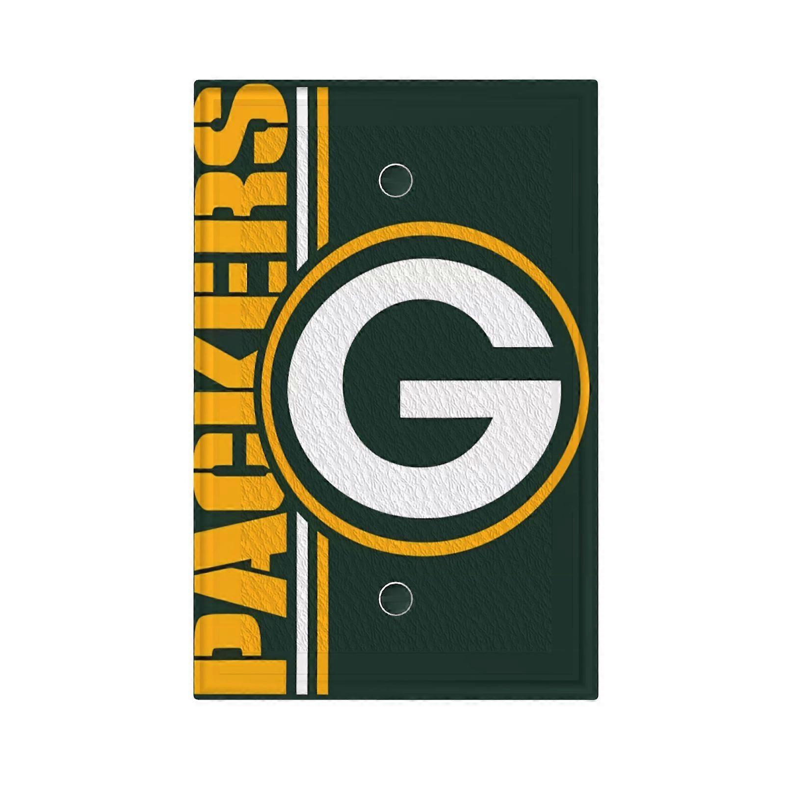 Packers Switching Lights Single Leather Roman Frame Switch Panel Wall Panel Single Double/Pull Light Switch