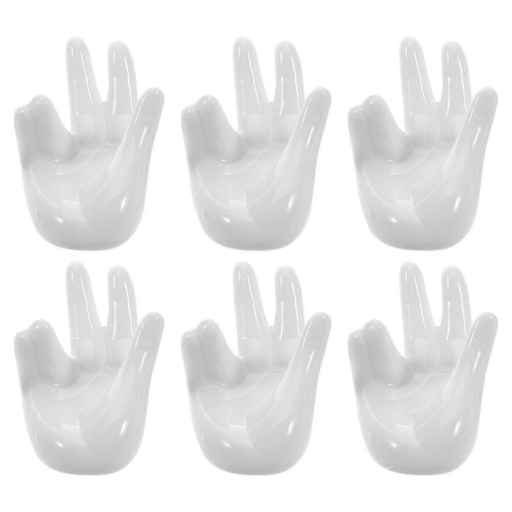 Porcelain Egg Cup Holder for Kitchen Decor 24Pcs Set