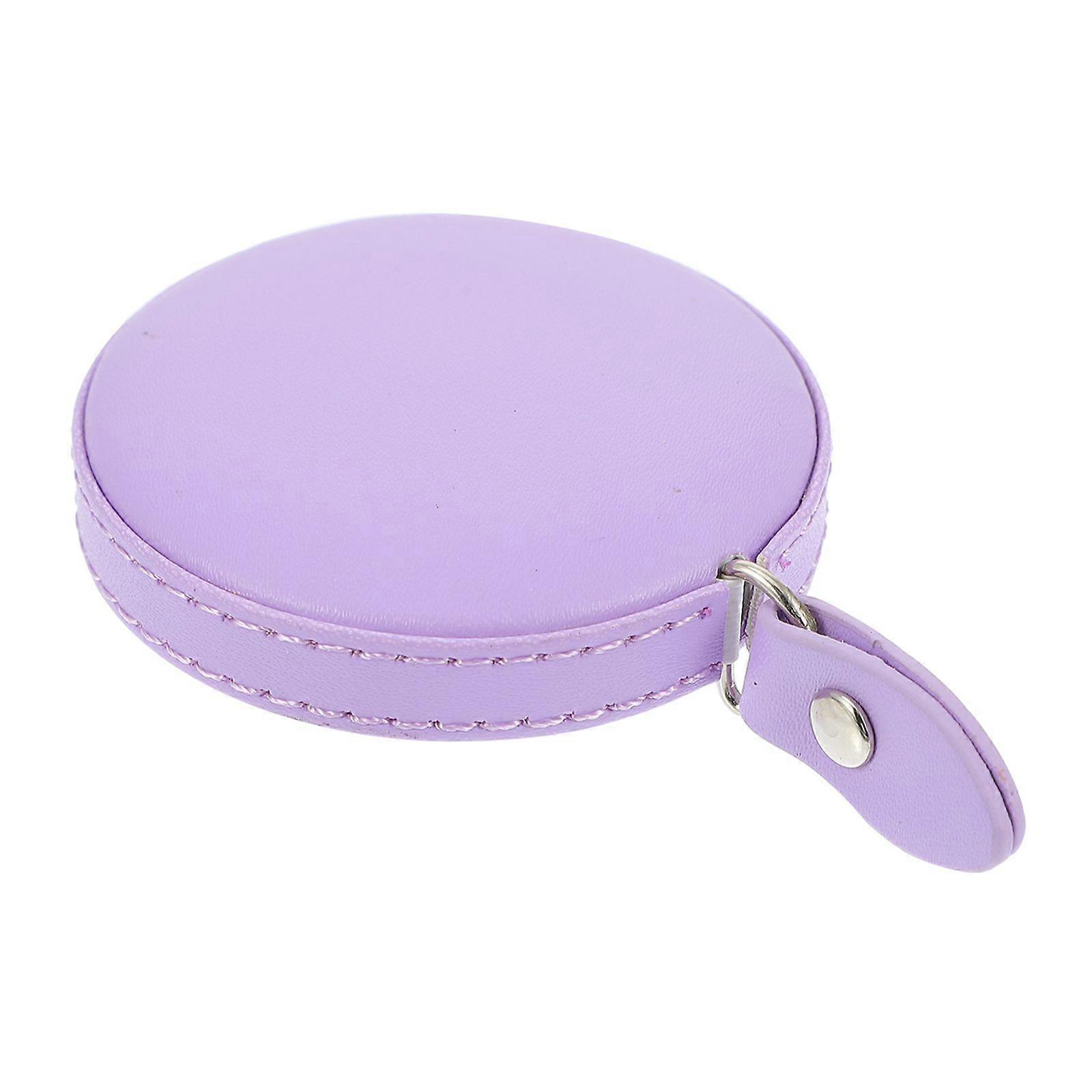 1pc PU Leather Measuring Tape Household Tape Measure Body Measuring Tape