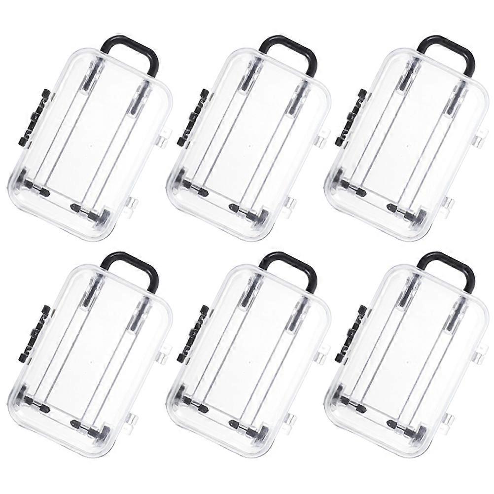 Mini Suitcase Party Favor Boxes for Decor 12Pcs Candy Storage Boxes