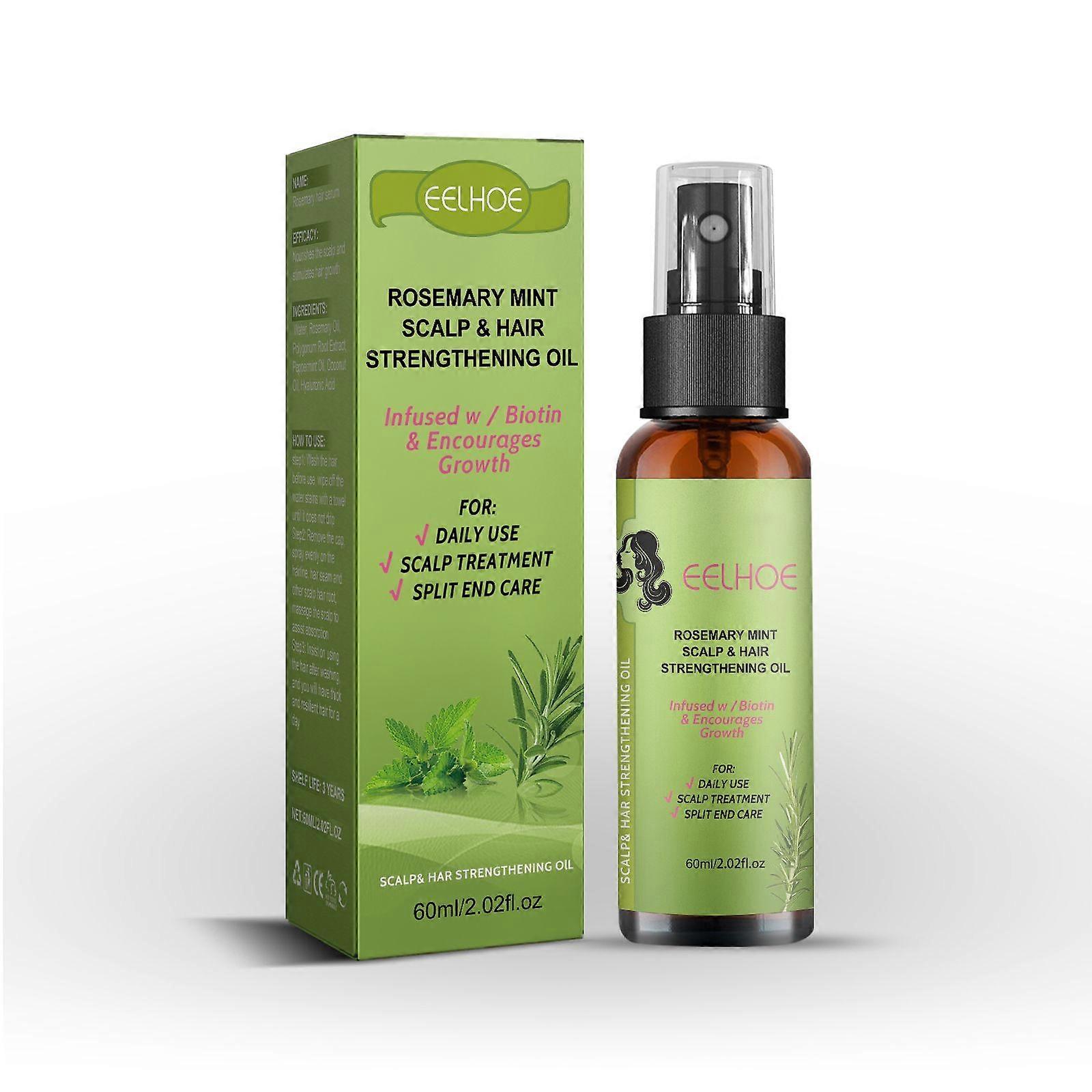 Rosemary Dense Hair Spray Hydrates Roots For Increased Elasticity Restoring Shine Anti-Set Hair Spray