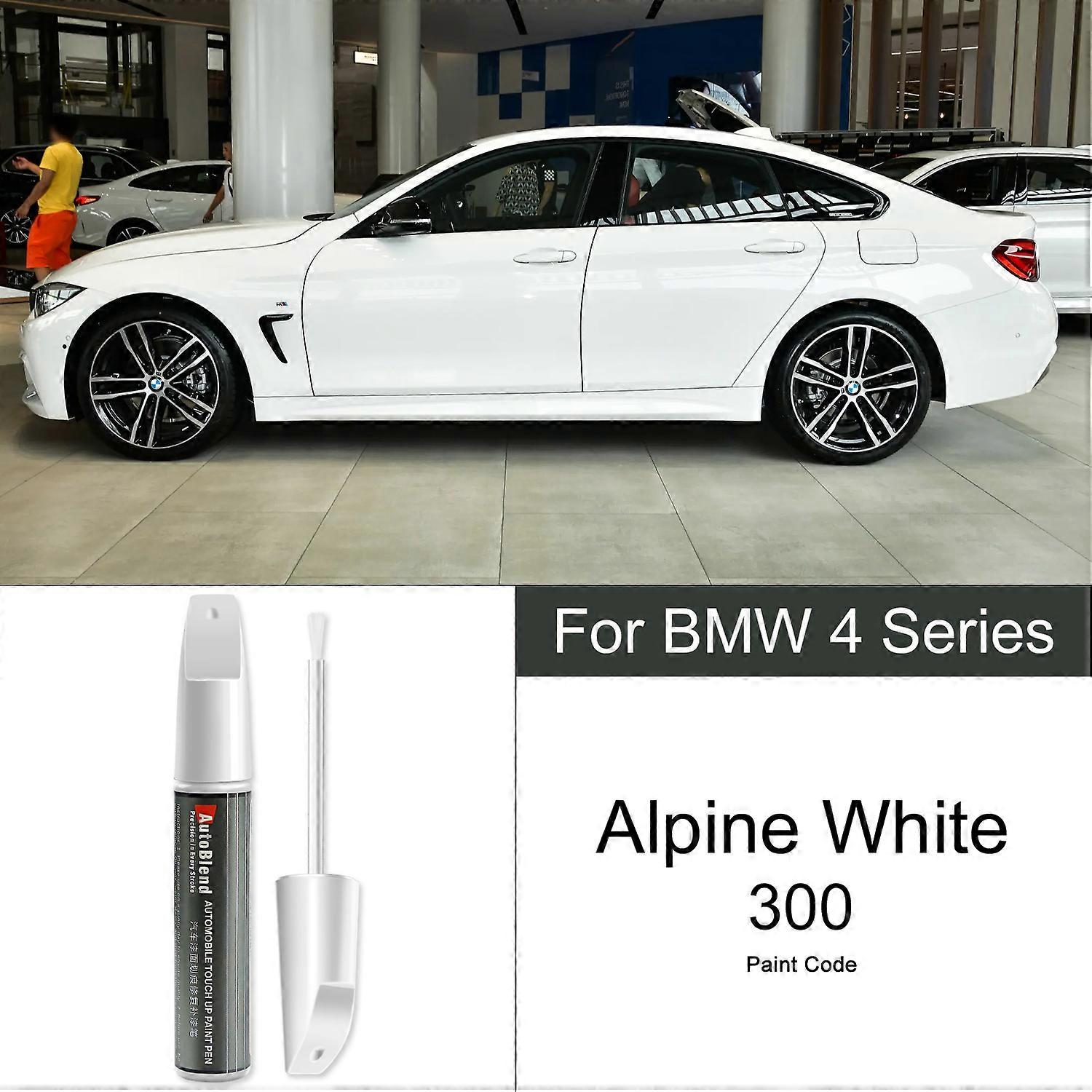 Compatible Paint Repair Pen for BMW 4 Series Precise Color Matching Scratch Removal and Clear Coat Pen To Restore Paint Gloss and Texture