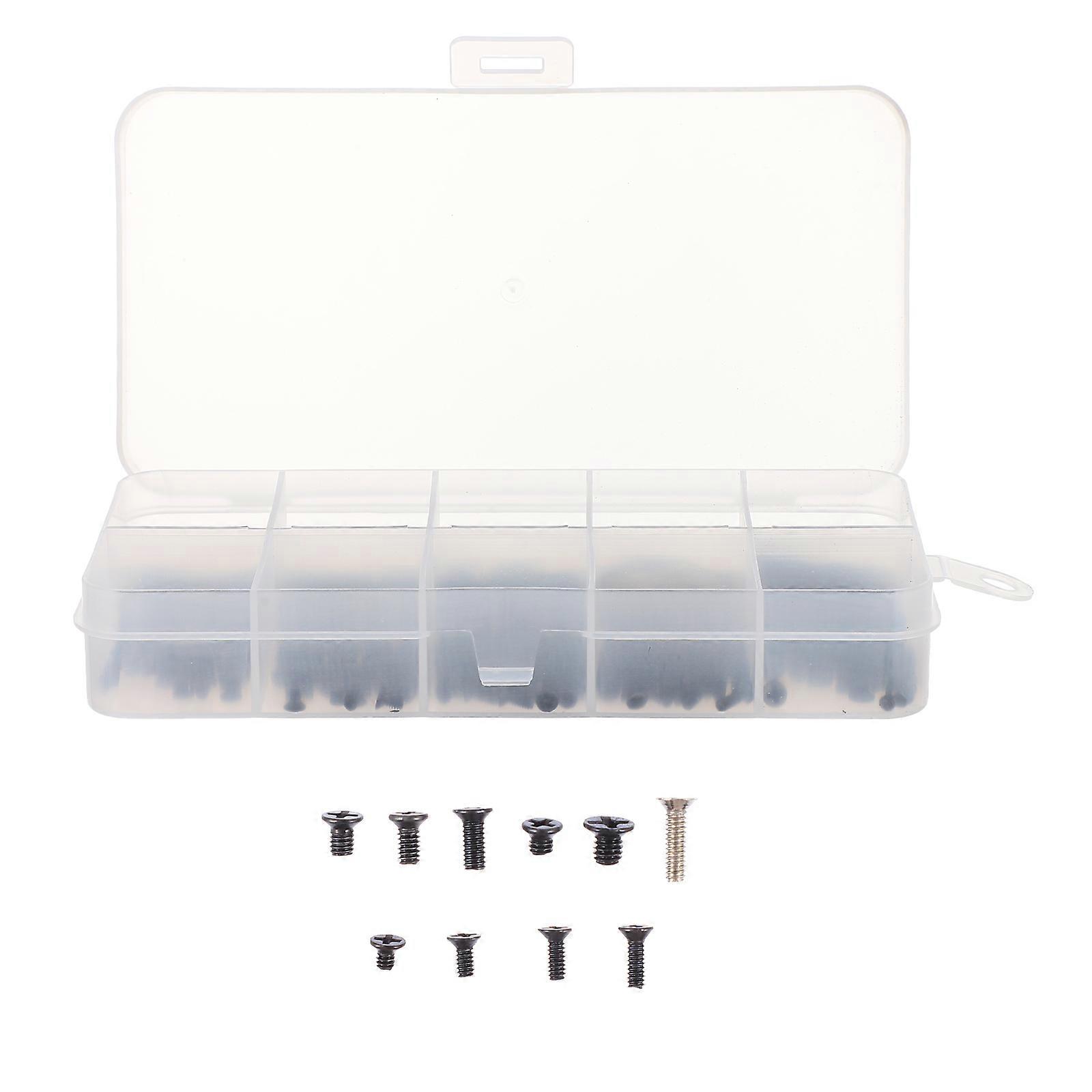 Computer Screw Kit Assorted Screws For Repairing Rustproof Corrosion Resistant Flat Headed Bolts 1Set