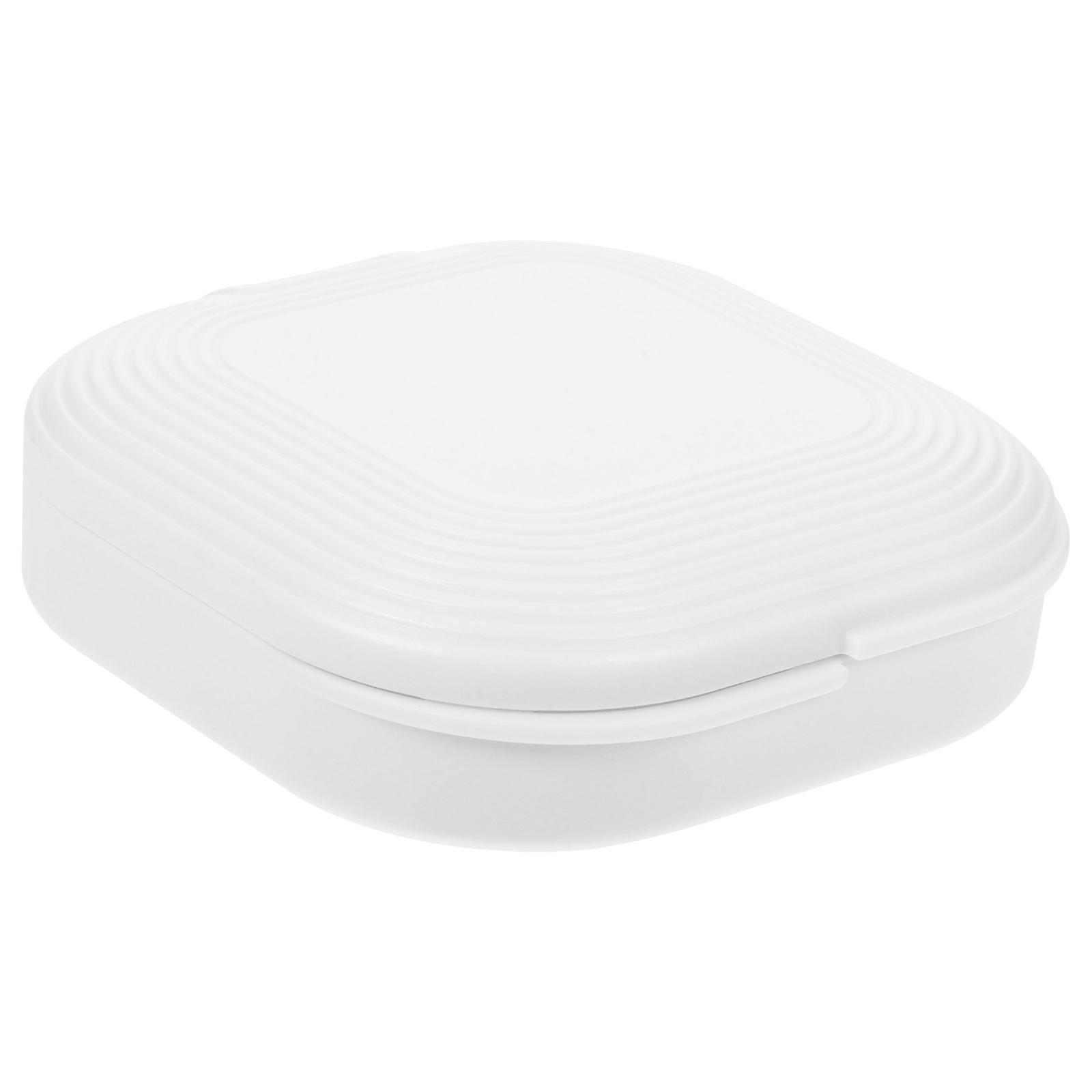 Portable Denture Case For Braces Stylish 5Pcs Storage Box With Mirror Designed For Daily Use Travel And Protection Of Retainers