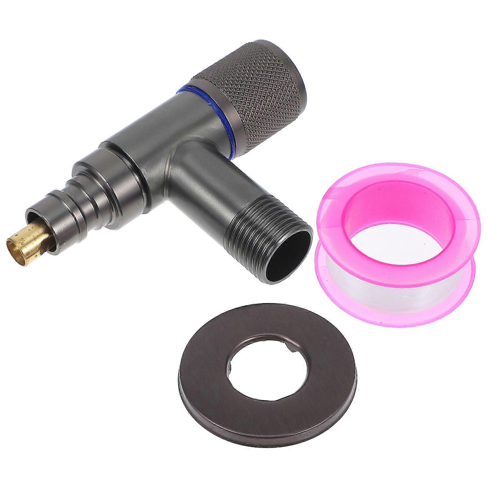 Cold Water Faucet Washer Inlet Valve Replacement 3Sets Stainless Steel