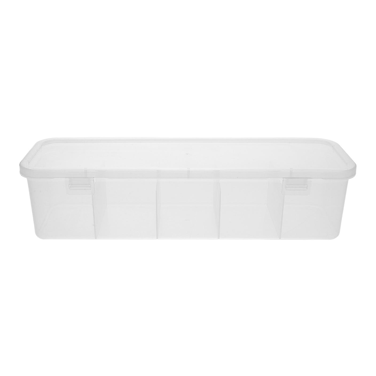 Sugar Bag Holder Transparent Organizer Box for Storage Use 5Pcs PP