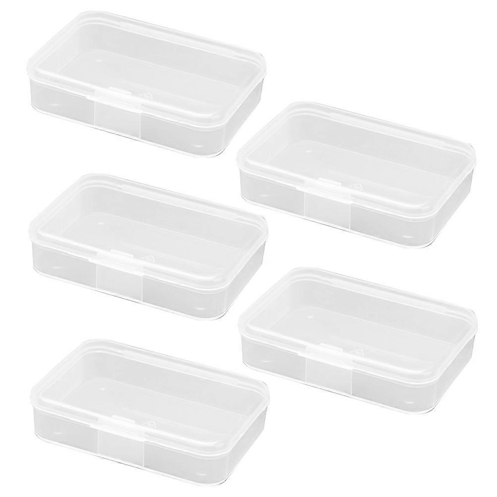 Plastic Storage Box For Home Organization And Workshop Use With Clear Lid Design 10Pcs
