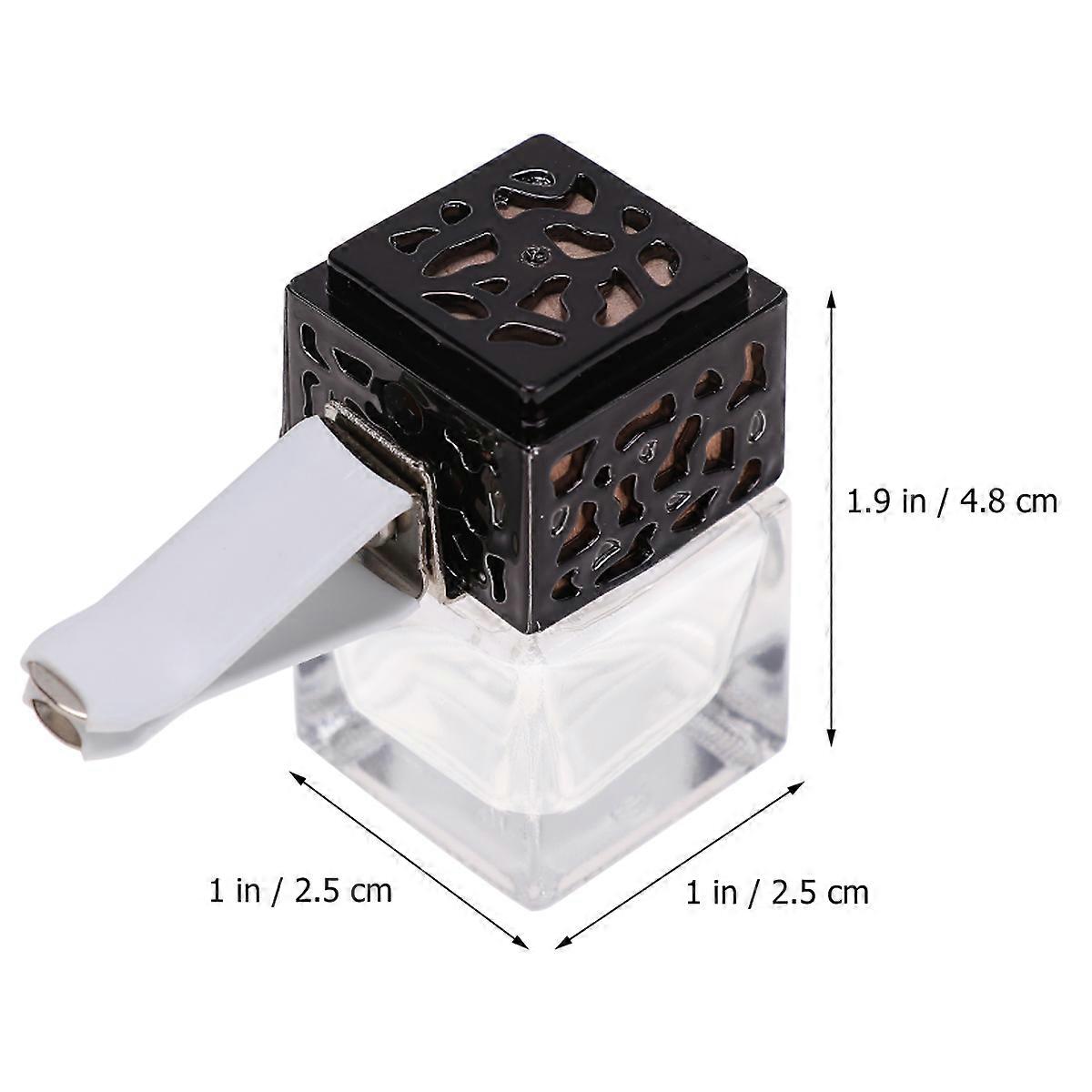 Car Perfume Diffuser 2PCS Aromatherapy Decoration Modern Cylinder For Car Air Vent Black Keeps Air Fresh