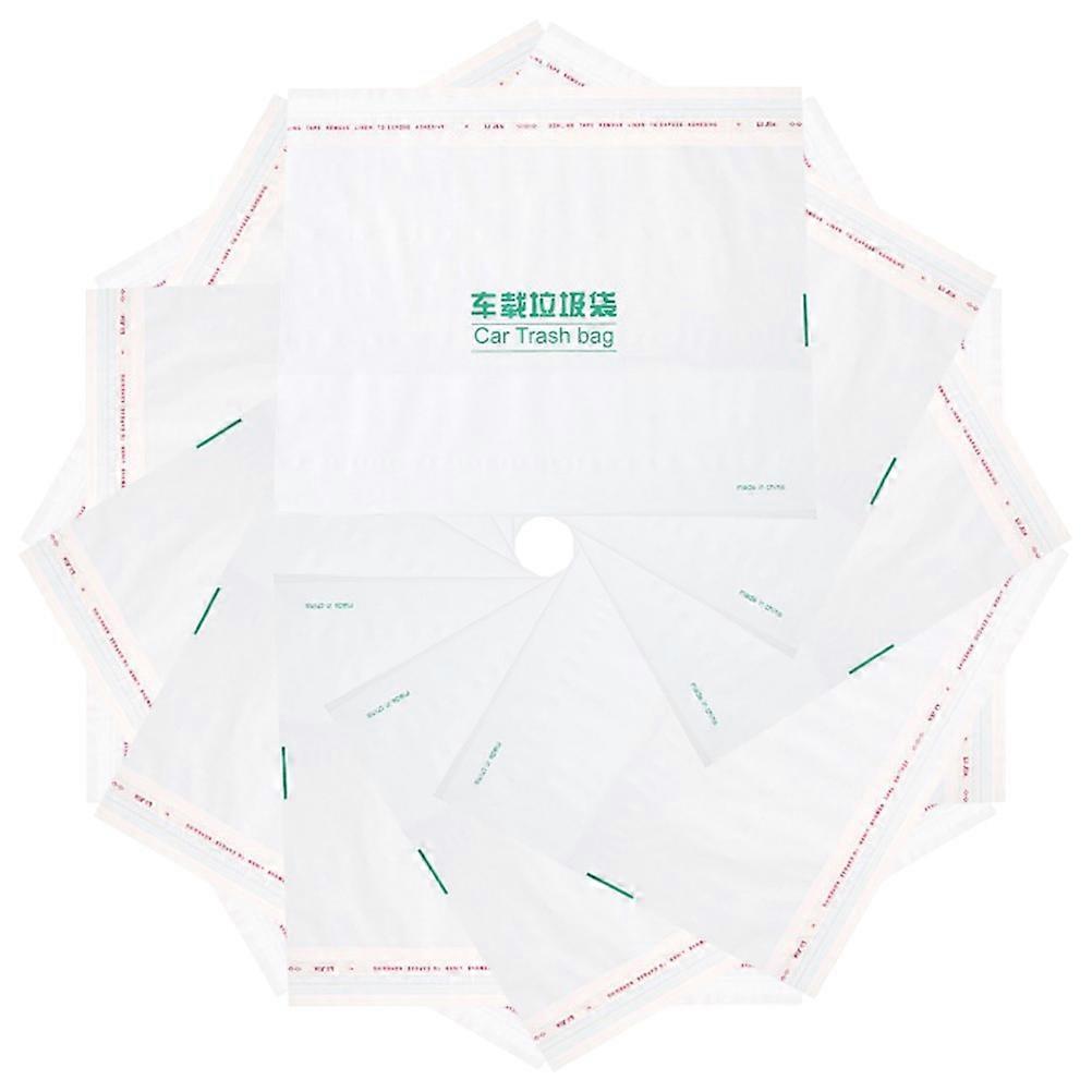 Disposable Car Trash Bags 60Pcs Portable Sick Bags Trips Assorted Color Multi Function