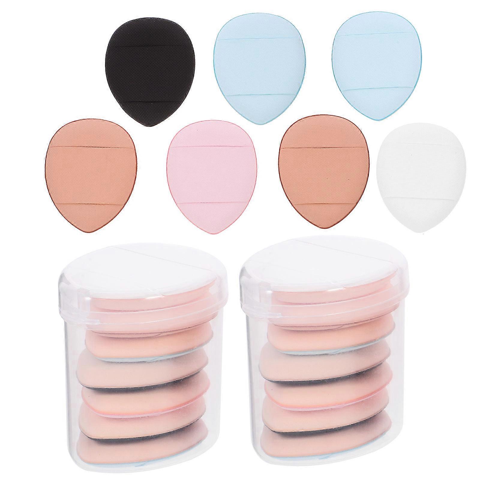 Makeup Powder Finger Puff for Foundation Cream 9 Boxes