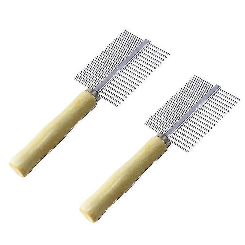 25-26 2pcs Natural Comb