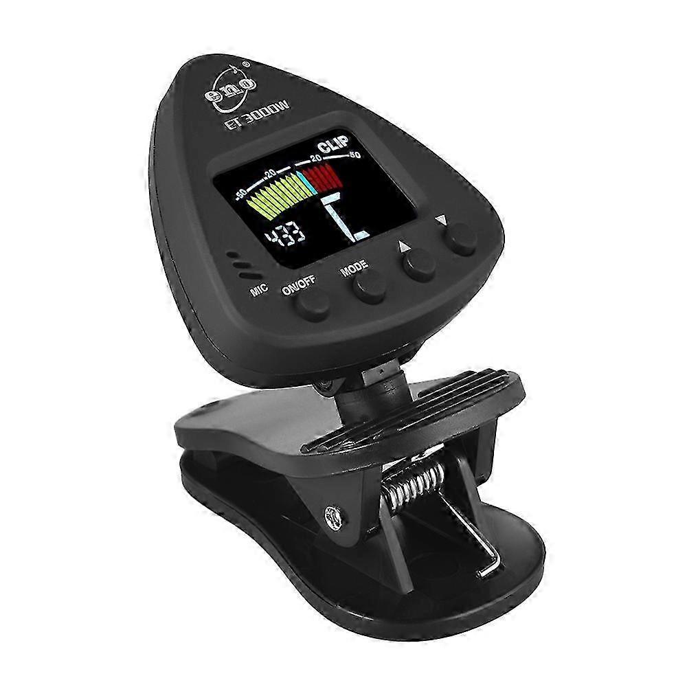 eno ET 3000W Flute Tuner Wind Instruments Tuner Supports Mic & Clip-on Tuning Modes for Saxophone Clarinet Trumpet Flute 2025