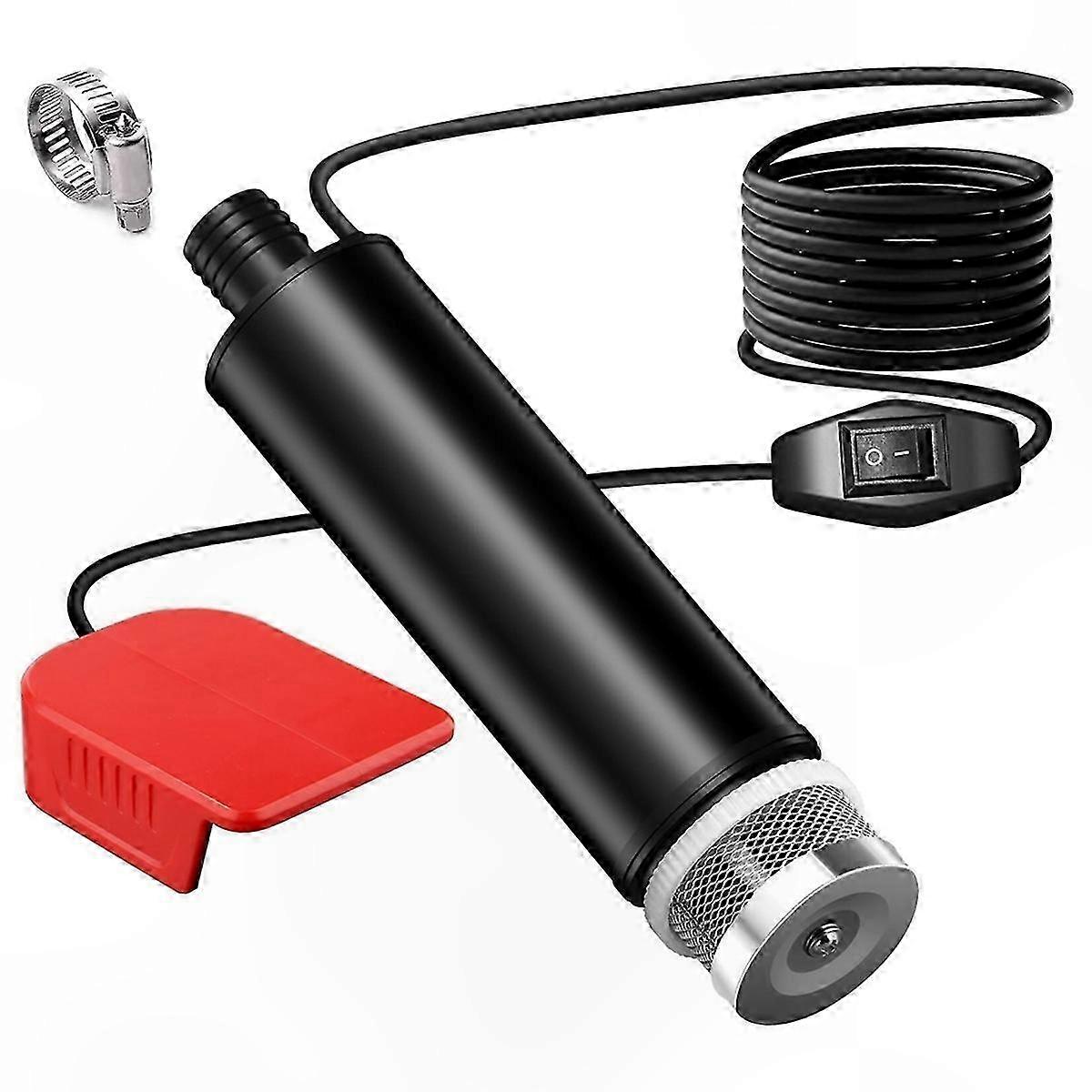 Battery-Powered Portable Water Pump for Camping, Garden, and Tub Use with 18V Cordless Operation