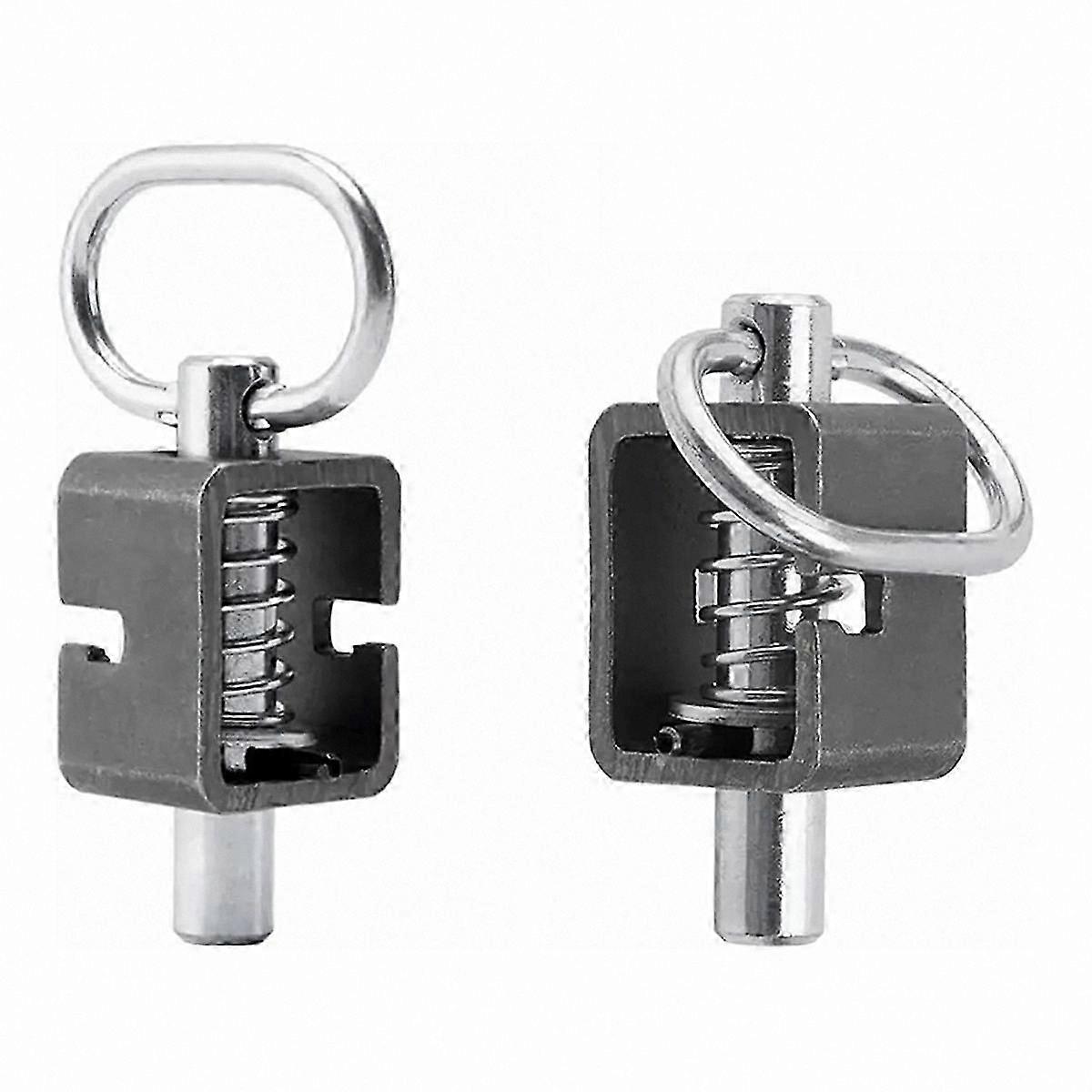 5/8" Spring Latch Assembly for Trailer Gate, Weld-On Design, 2 Pack
