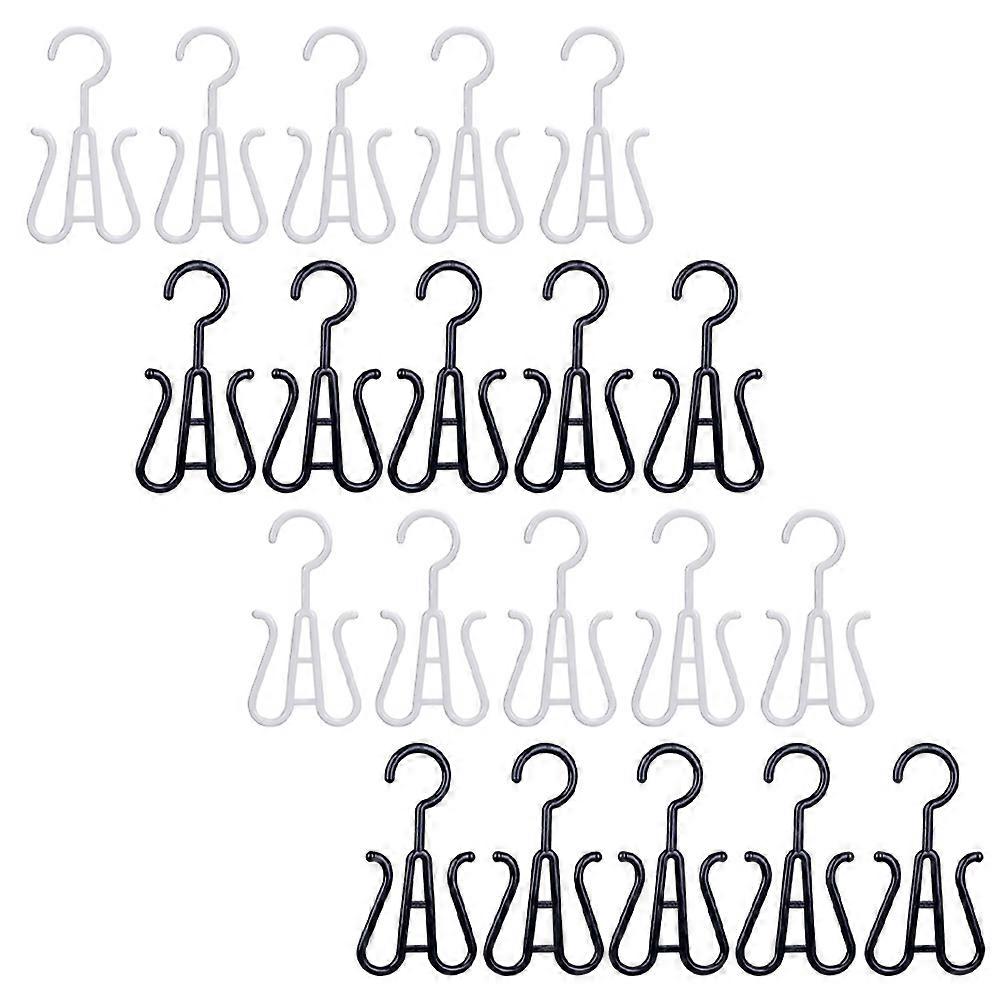 Shoe Storage Hooks Plastic Shoe Hanging Hooks for Home 20Pcs