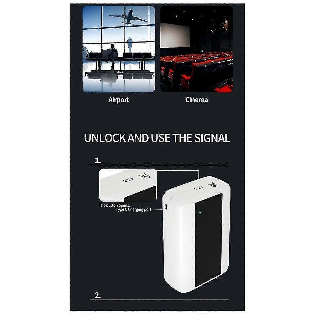 Bluetooth WIFI Oils Diffuser Auto Flavoring Scent Machine for Hotel Room Fragrance Home Essential O