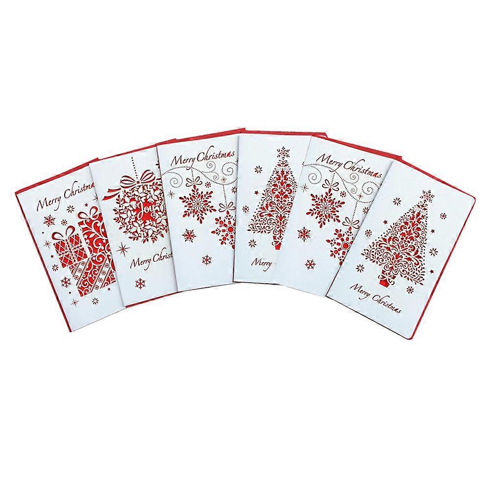 Christmas Greeting Card Paper Cards for Greeting 18Sets Random Style