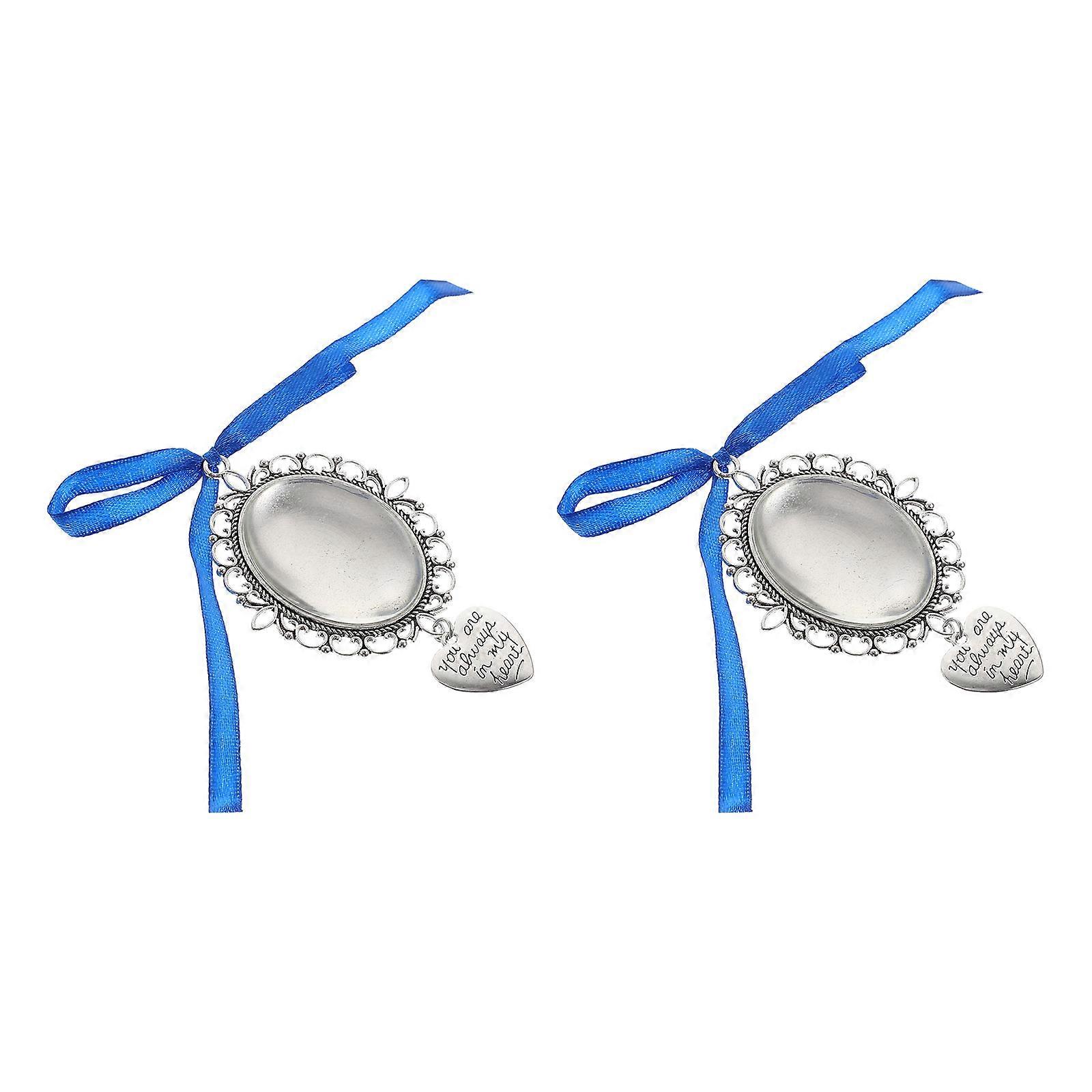 Picture Frame Charms for Wedding Bouquet DIY Use 6Pcs Set