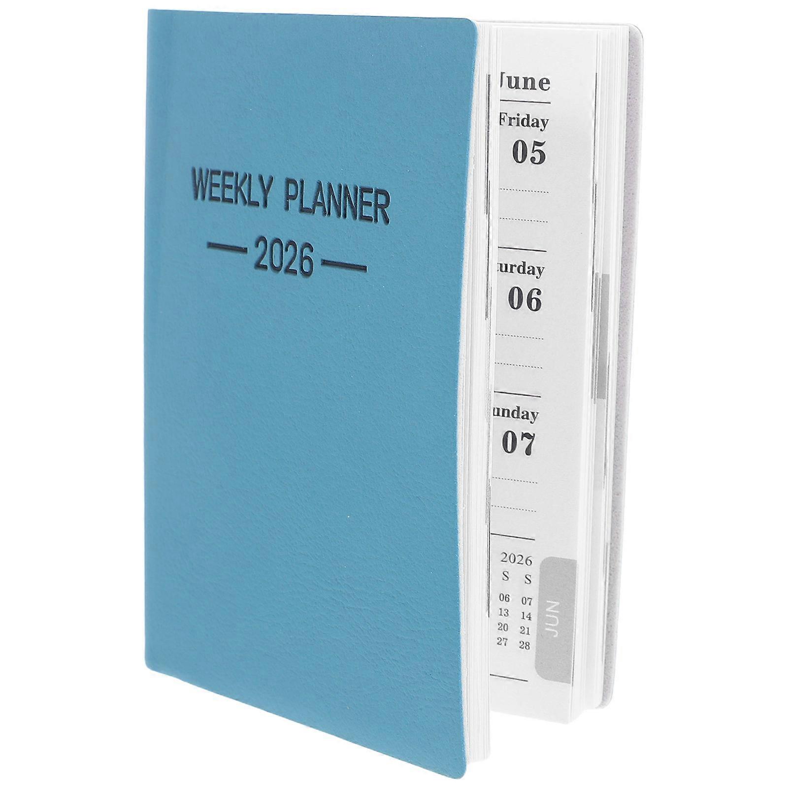 Planner Calendar 2Pcs Pocket Planner for Weekly Organization and Scheduling