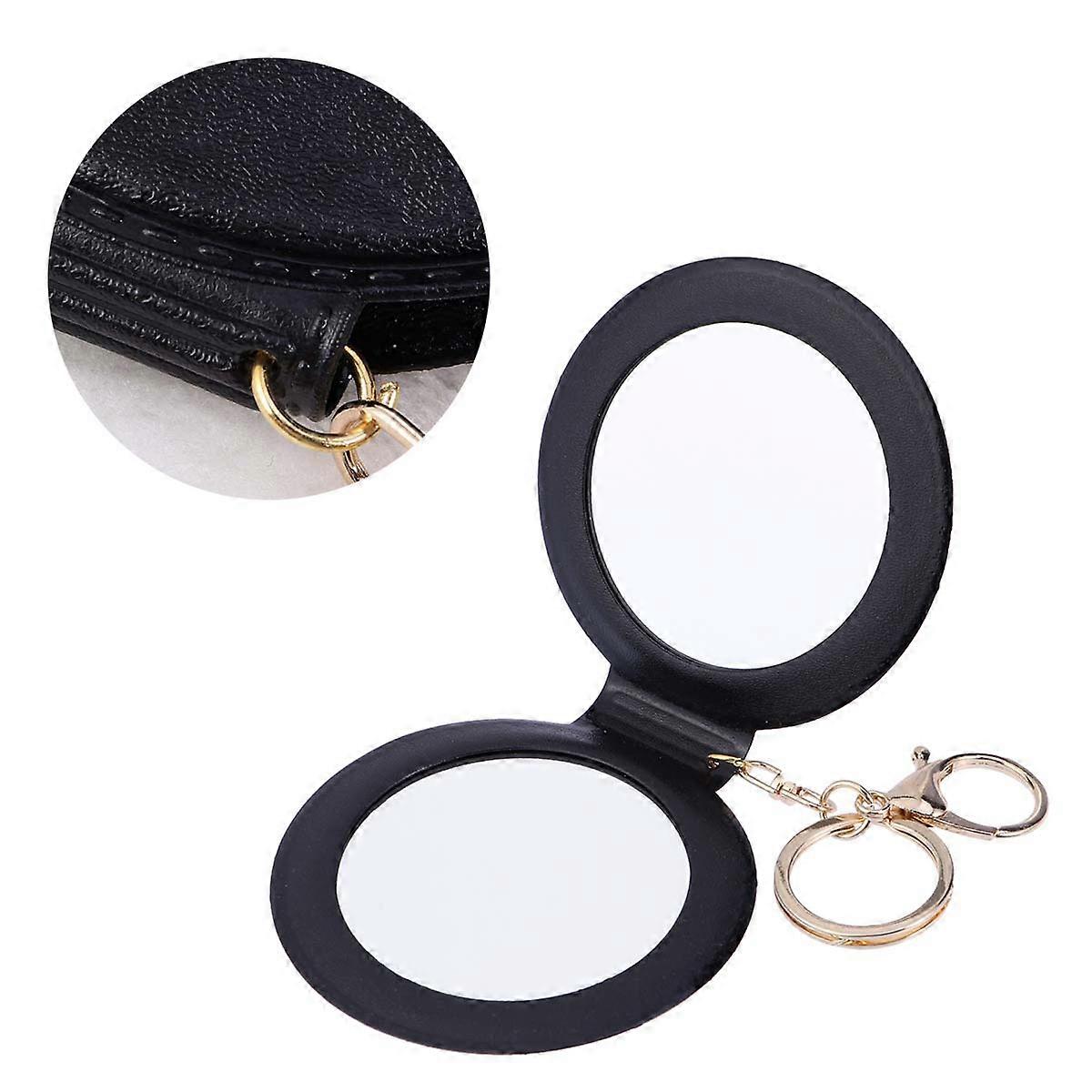Small Mirror for Purse Makeup Mirror for Makeup Use 2Pcs Double Sides Portable