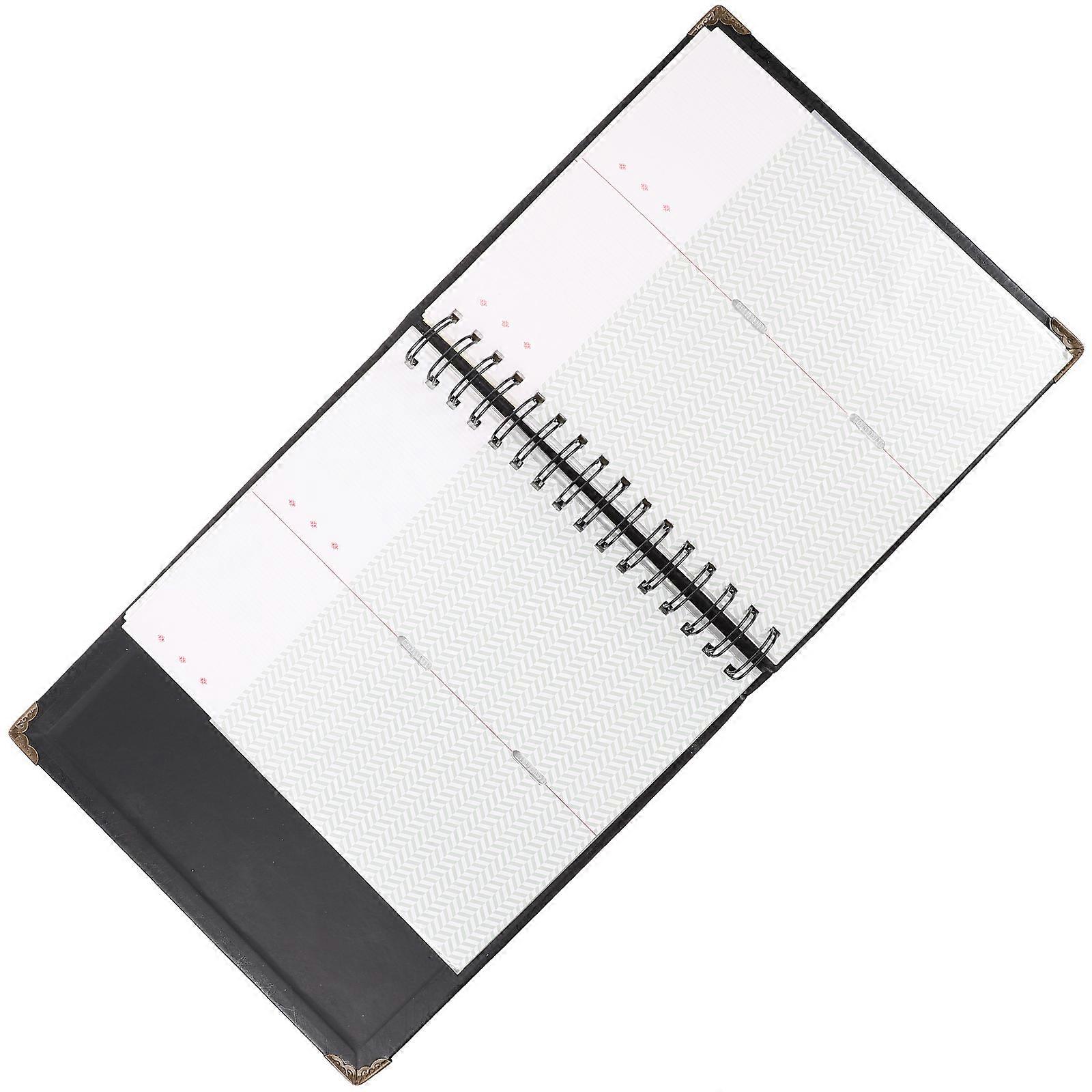 Ticket Book Plane Tickets Commemorative Album for Storage 2Pcs