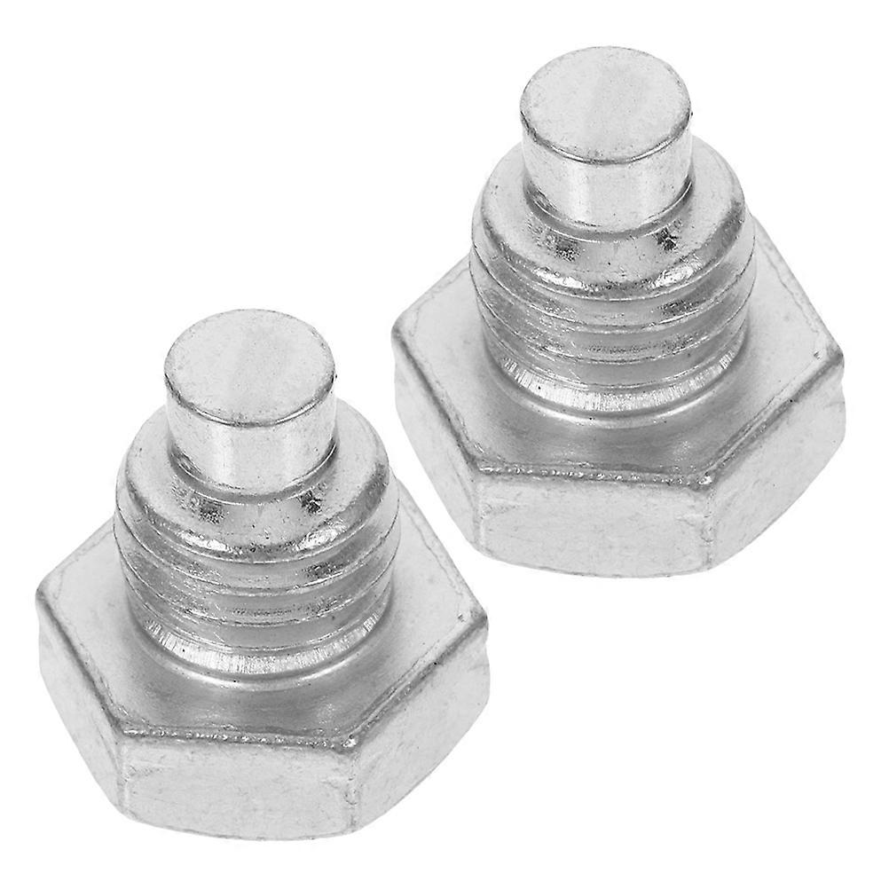 Silver Horizontal Jack Lever Screw Jack Replacement Parts for Fixing 2Pcs