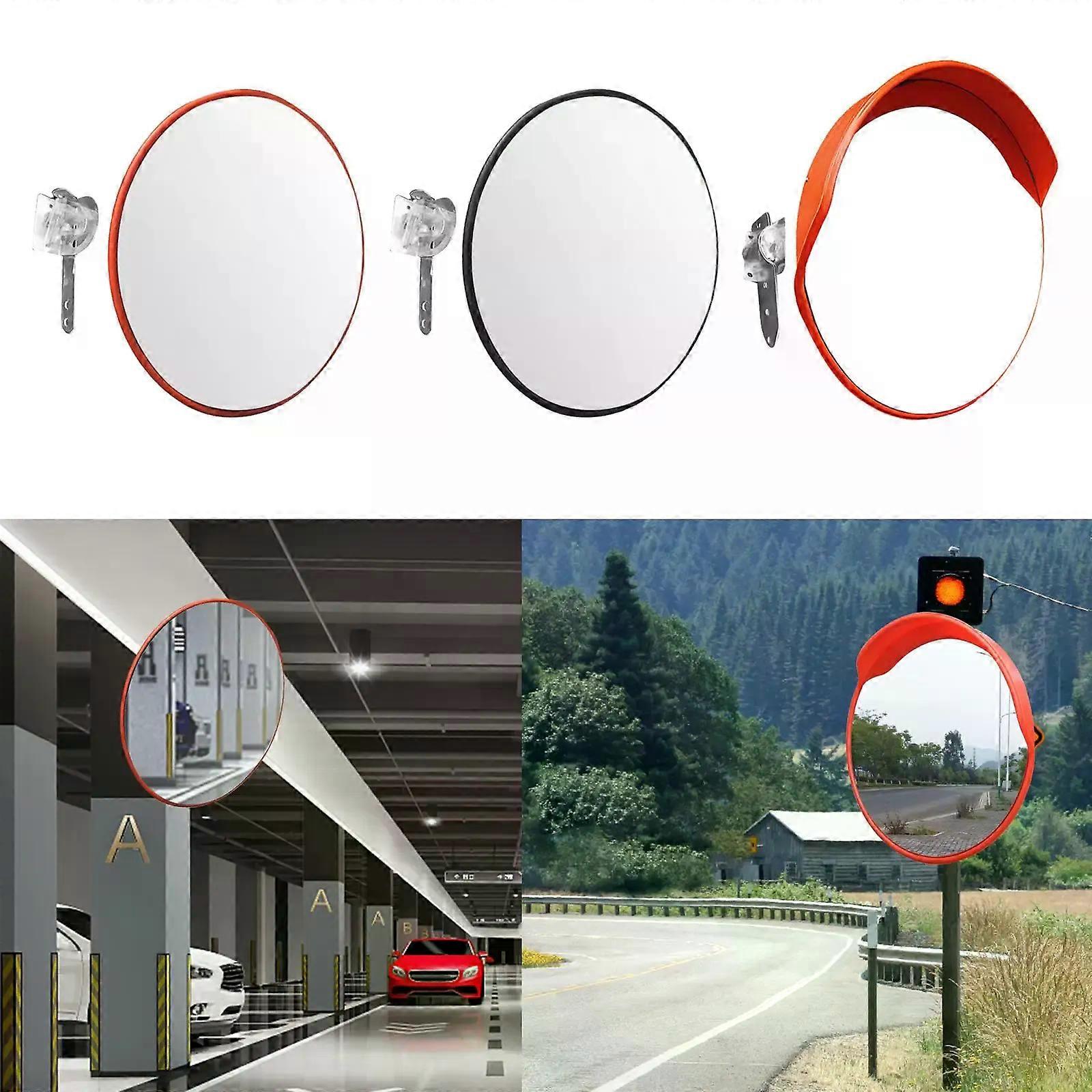 Convex Mirror Garage Parking Traffic Mirror Driveway Road 55/60cm Blind Spot Office Safety Curved Safety Mirror Parking Mirror