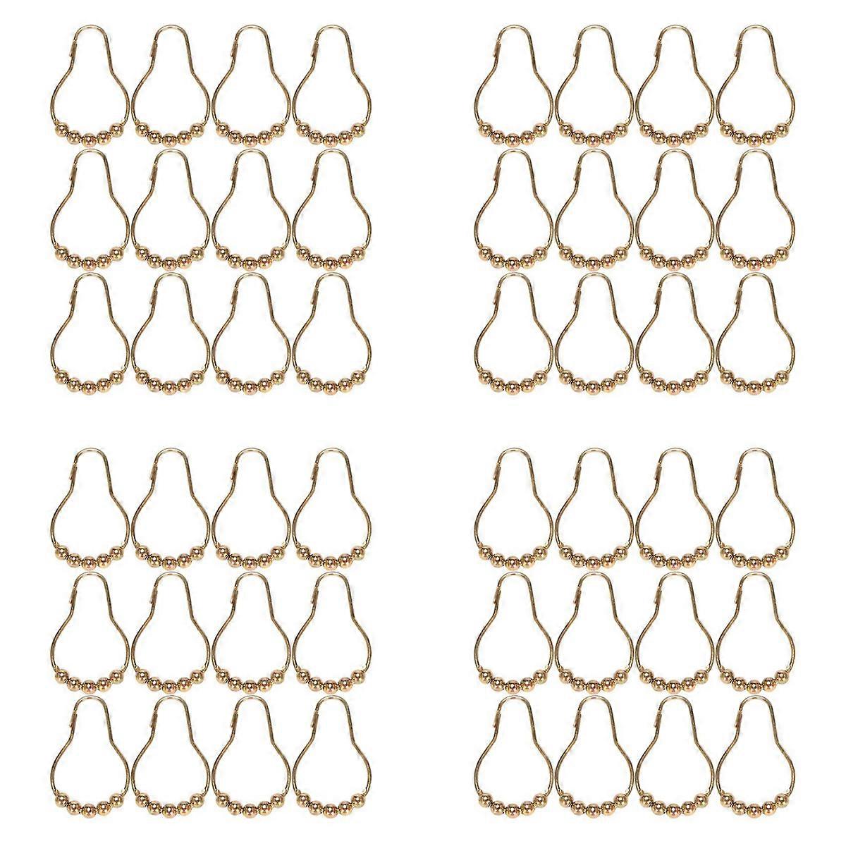 Easy Install Rustproof Curtain Hooks Stainless Set of 12