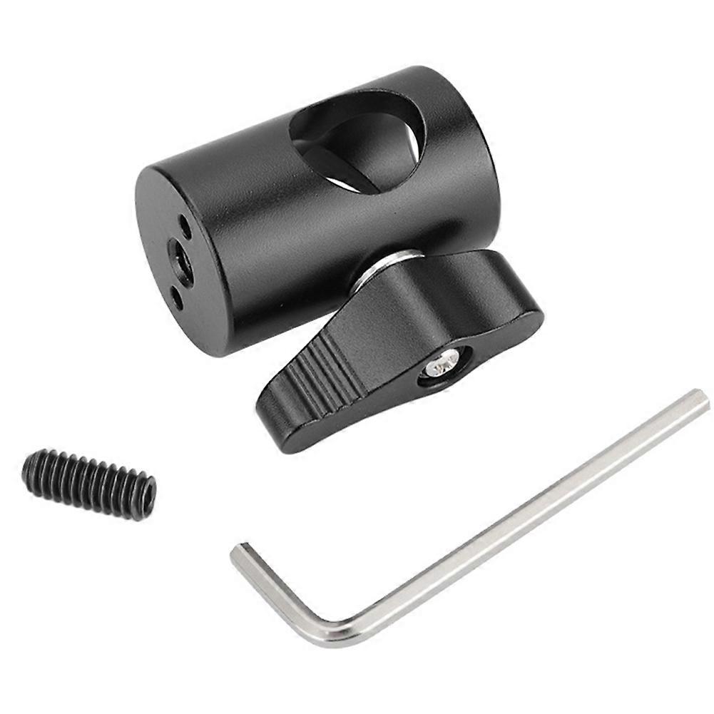 16mm Light Stand Head Adapter Connector with 1/4inch Thread Screw Mount for DSLR Camera Monitor/Flashlight/Tripod Mount