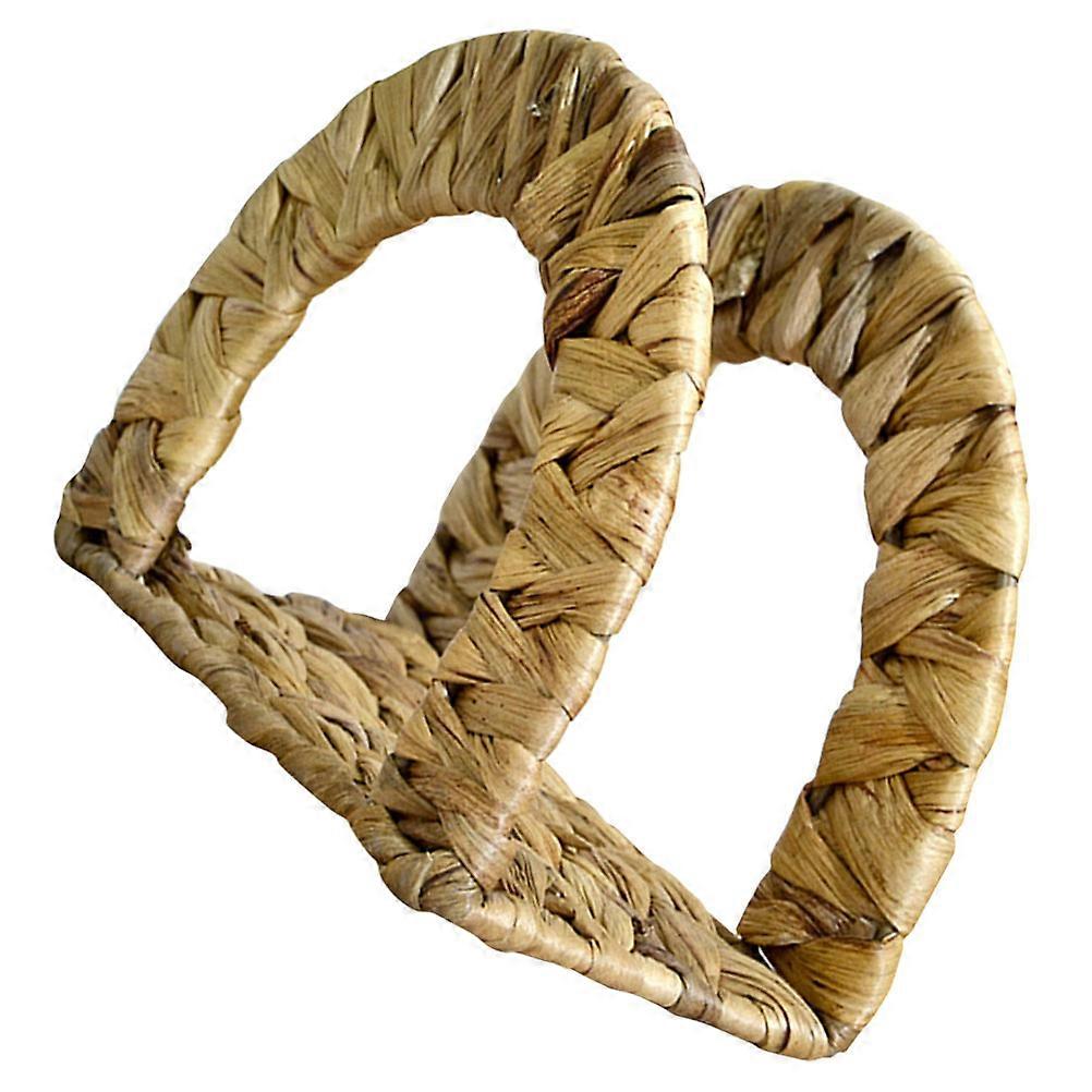 4Pcs Woven Napkin Holder Stand for Paper Napkins At Home