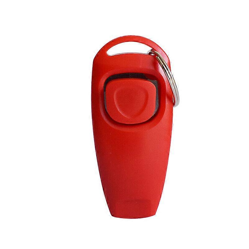 2 In 1 Pet Clicker Dog Training Whistle Answer Card Pet Dog Trainer Assistive/