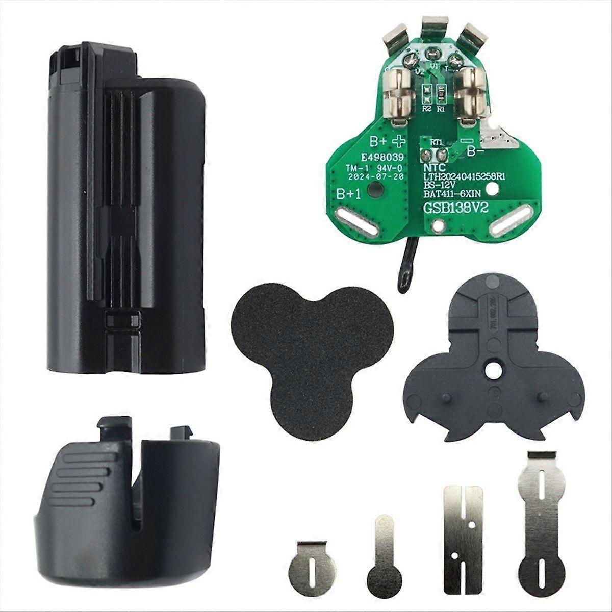 BAT411 Li-Ion Battery Plastic Case Box PCB Charging Protection