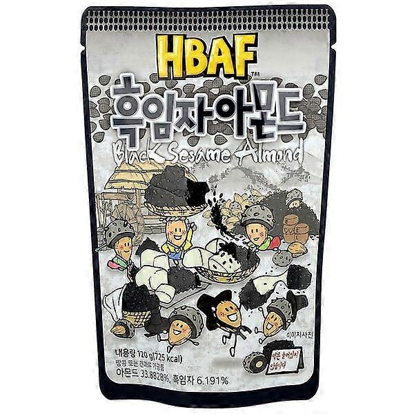 HBAF, Black Sesame Almond, 120 g