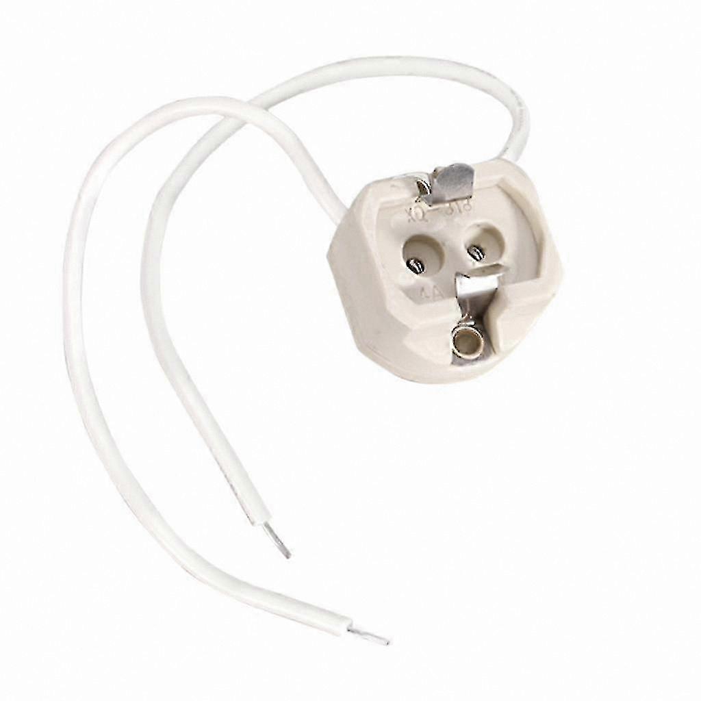 Ceramic Bulb Socket Holder for Home Office Storage 4A 1000V G12 Base Adapter