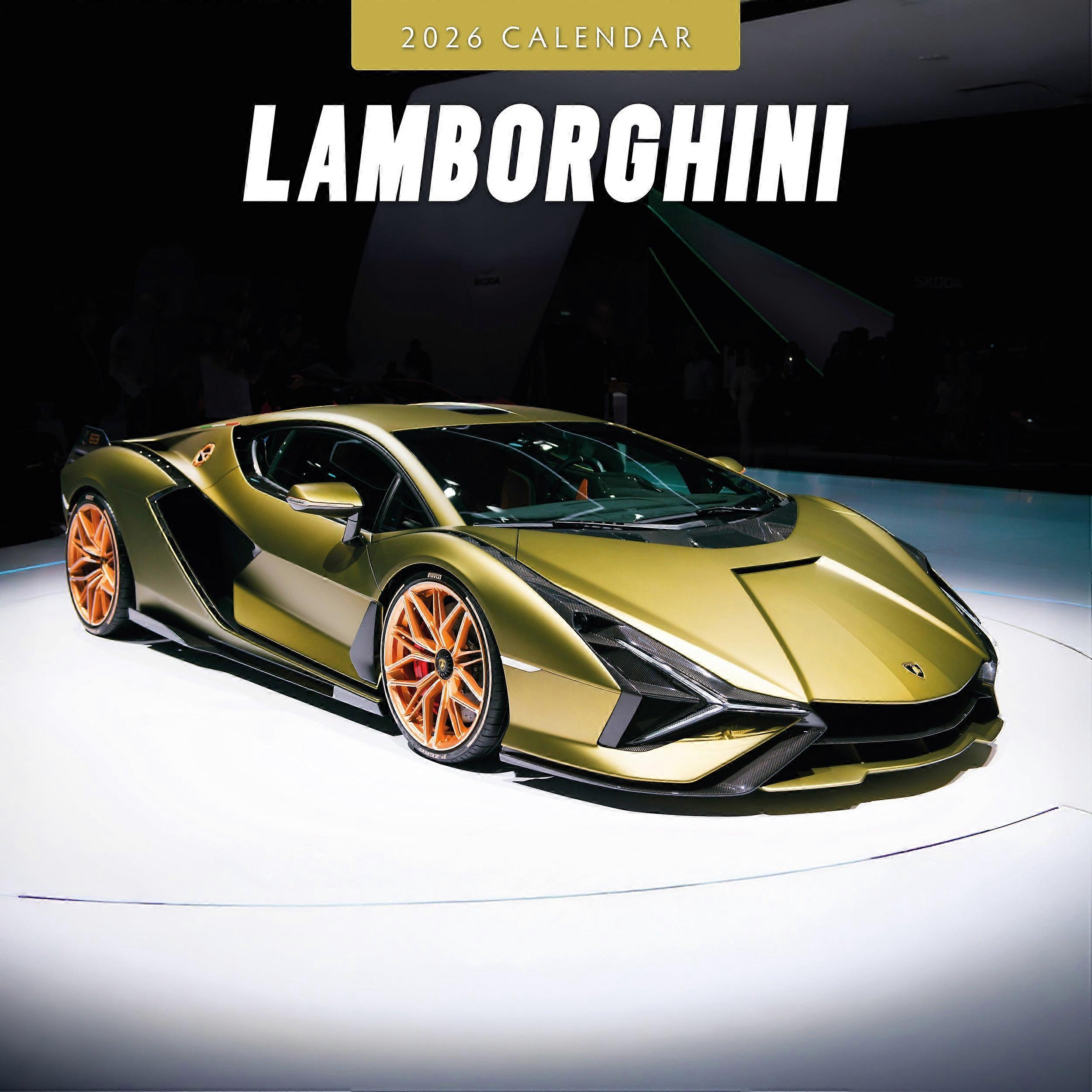 Red Robin Lamborghini Calendar 2026