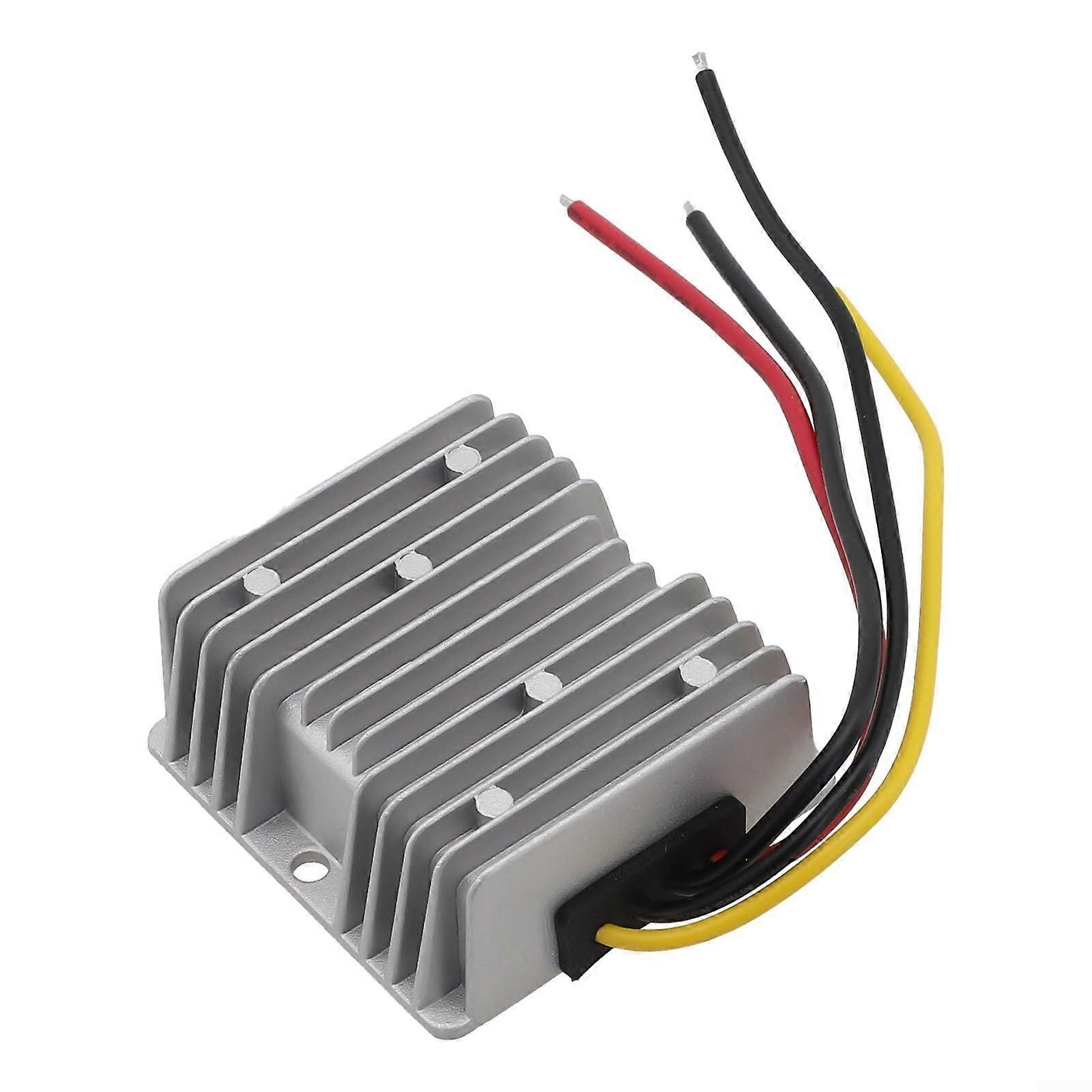 DC Step Up Boost Converter 12V to 48V 6A 288W IP68 Waterproof Voltage Regulator for Vehicle