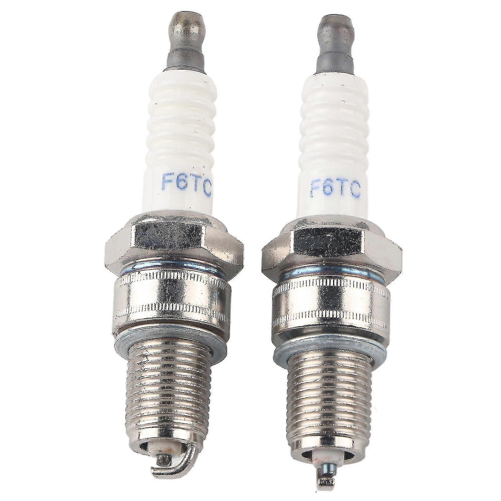 2pcs Spark Plug Replacement F6rtc For Mtd 95110292 75110292 Torch Engine 131039 Lawn Mower [advanced Quality!50%off]