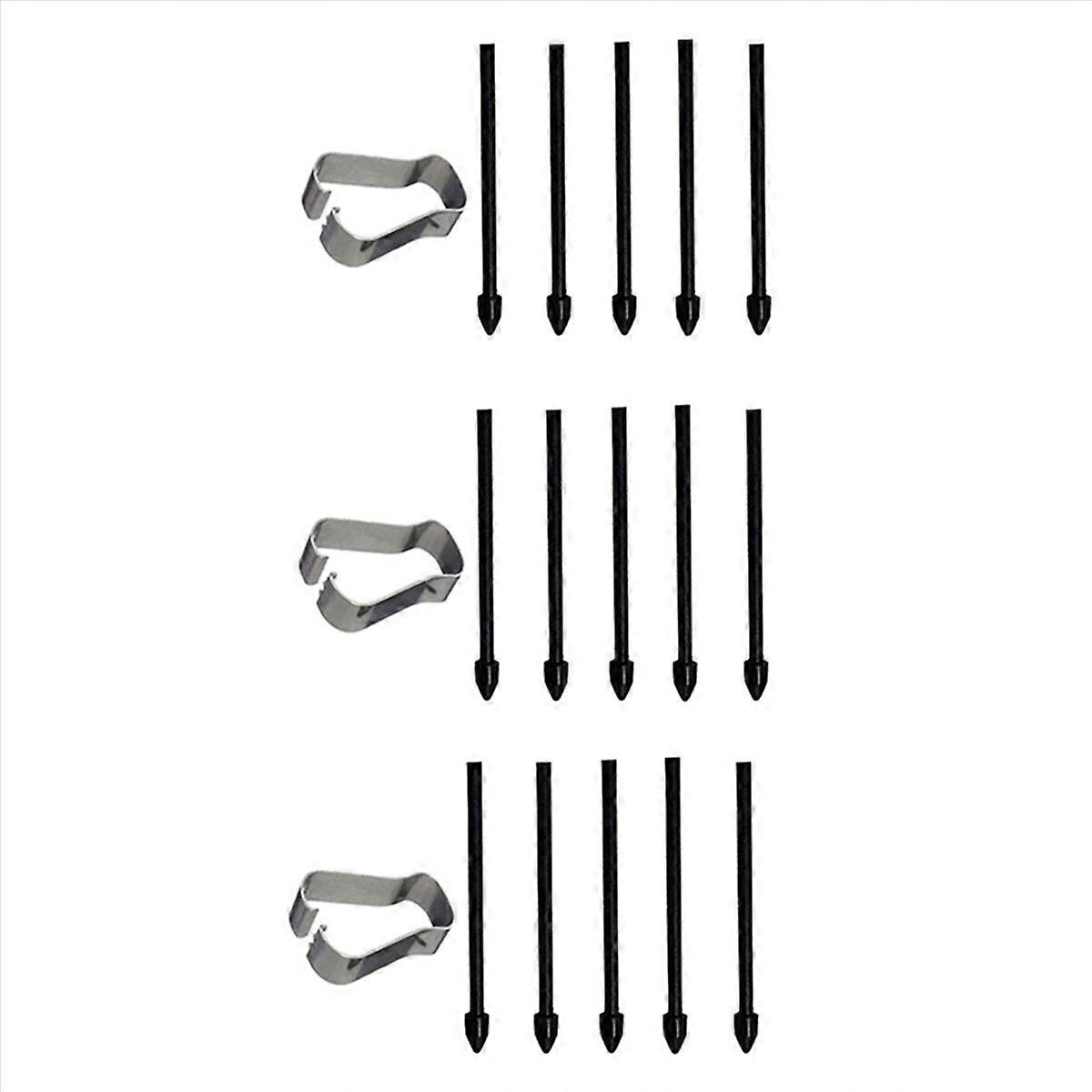 5 Pcs Stylus Refill Replacement Stylus Touch Pen Tip Substite -Black