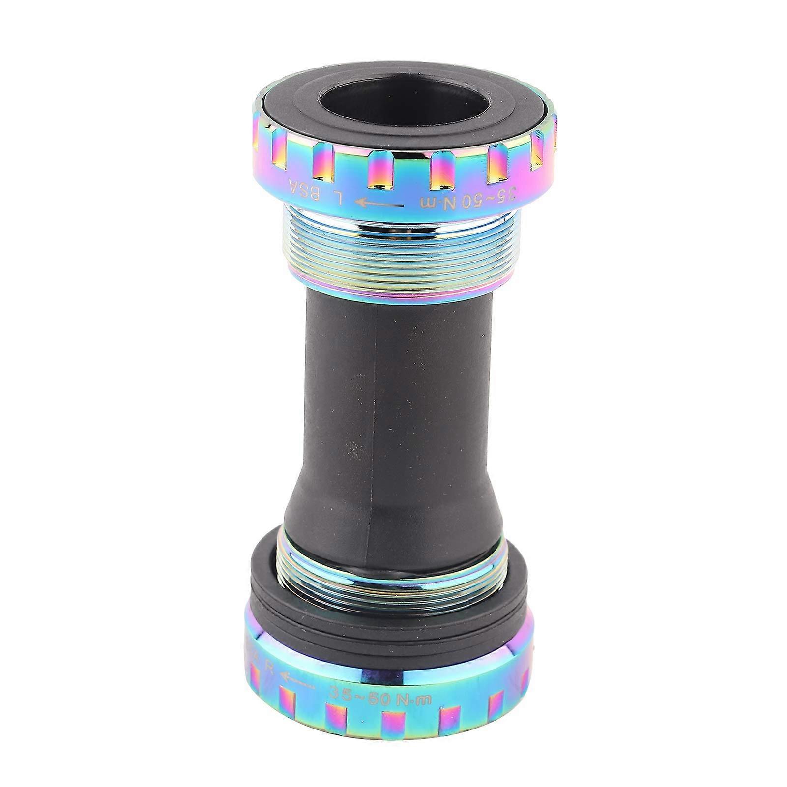 Bicycle Bottom Bracket Thread Type Hollow One Piece Metal Silver 42mm Base Diameter 92mm Height Maintenance And