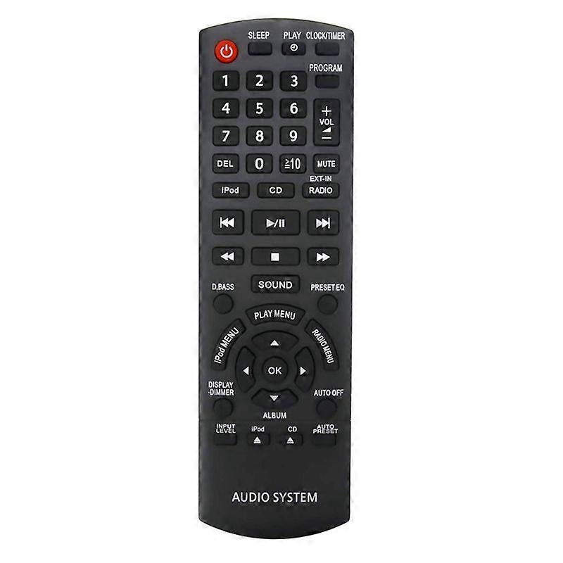 Remote Control Replaced for Panasonic Compact Stereo System