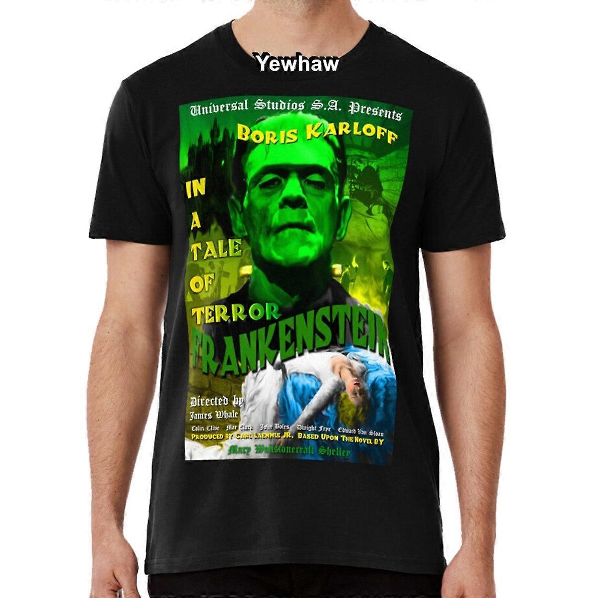 Tričko Frankenstein v retro štýle
