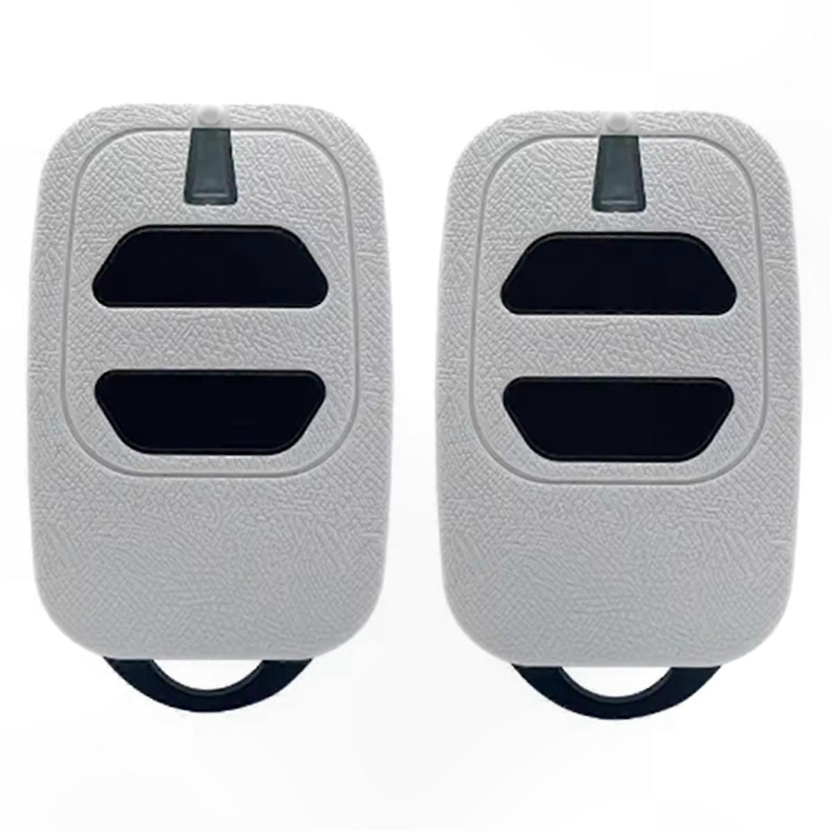 2-Pack 433.92MHz Rolling Code Garage Door Remote Control for 2-Key Series Handheld Devices