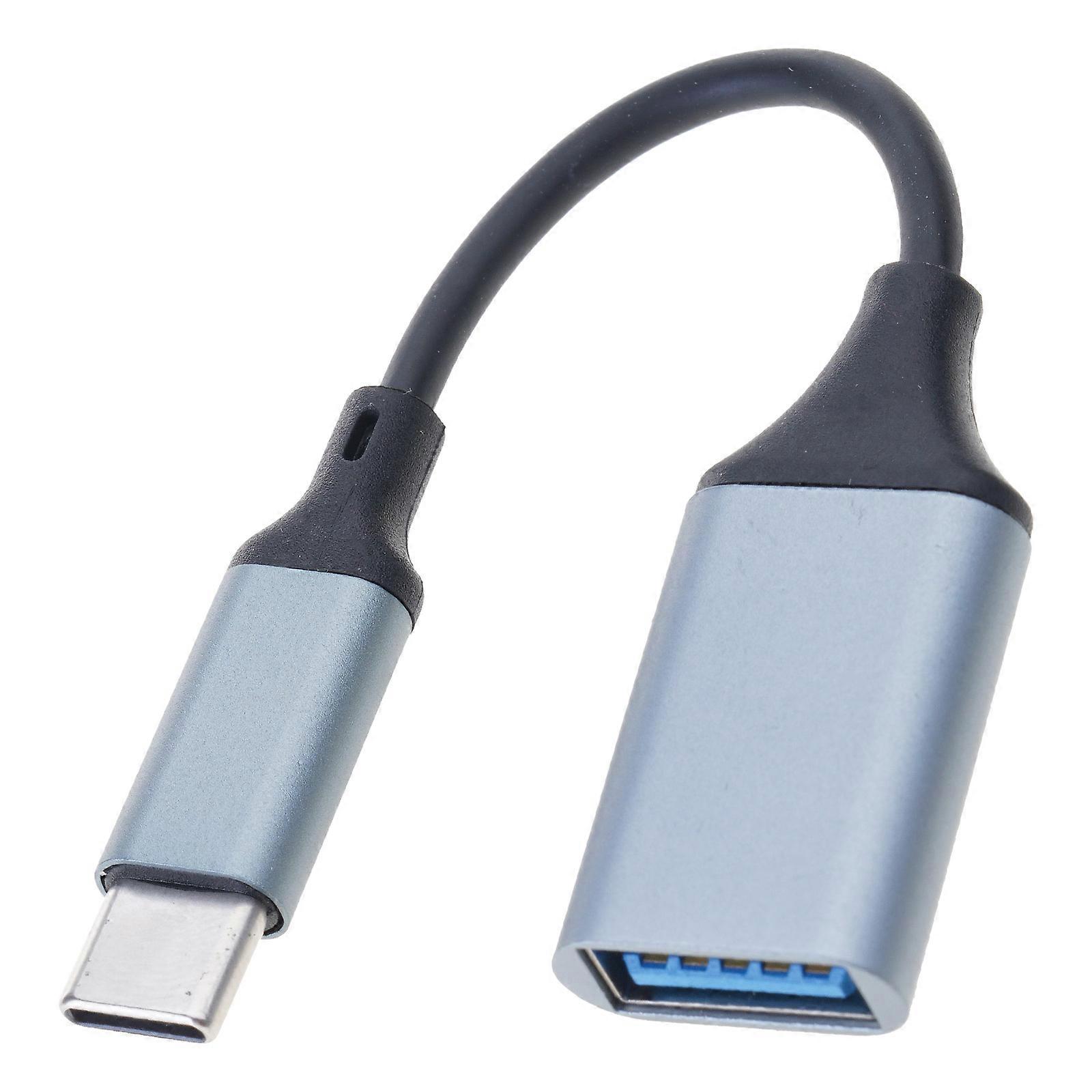 Fast Speed Type C to USB3.0 OTG Adapter Essential Converter for Quick Data Transfer and Device Expansion Multicolor